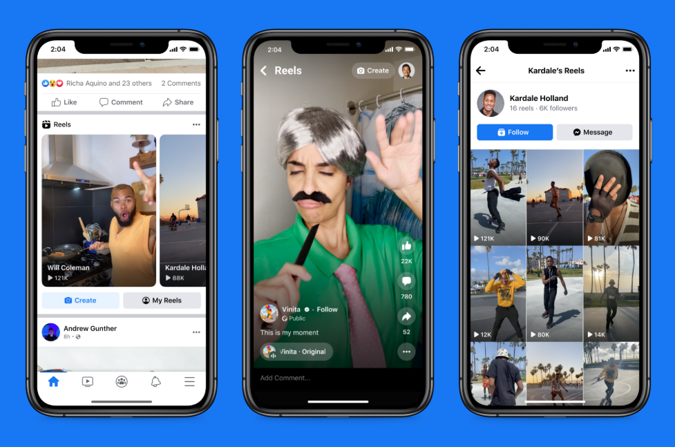 Social media management on mobile device